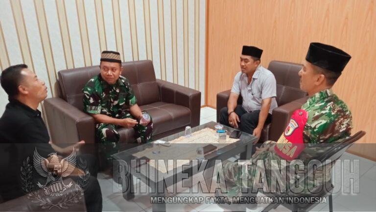 Danramil Baru Glagah Kapten Inf Sabar Wiyono Gelar Komsos Perdana di Desa Kampunganyar